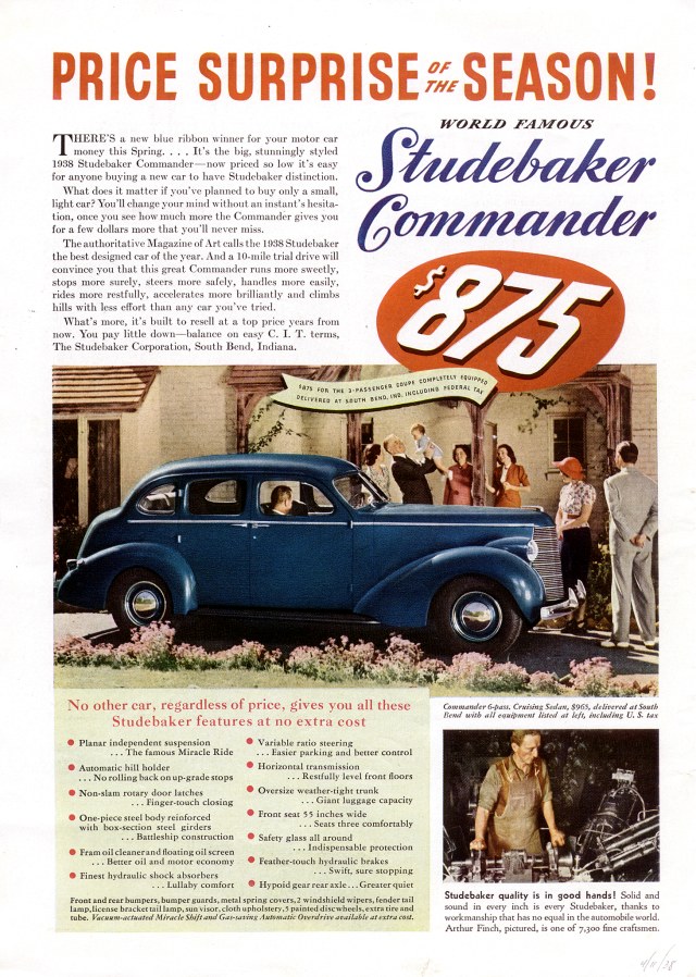 1938 Studebaker 8